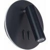 Maytoni Ios nástenná lampa x6 W čierna C176-WL-01-6W-B