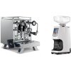 Rocket Espresso R 58 Cinquantotto + Eureka Atom 60, white