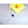 lapis lazuli perly prsteň