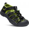Keen Newport H2 detské sandále black/lime green