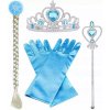 bHome Elsa Frozen sada s korunkou a vrkôčikom
