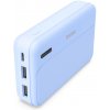 HAMA Pocket 10, powerbanka 10000 mAh, 2,1 A, výstup: 2x USB-A, modrá - 00201772