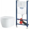 Súprava WC misa s pomaly sa sklápajúcim sedadlom Grohe Start 103848SH00, podomietková konštrukcia Grohe Solido 38971000