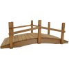 Krušnohorský nábytok Masívny dekoratívny mostík 1M301 71 x 32 x 27 cm s náterom
