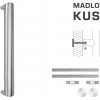 FT - MADLO kód K40 40x20 mm UN ks Rozteč madla: 350 mm, Dĺžka: 370 mm, Rozmer profilu madla: 40x20 mm NEM - nerez matná (F60)