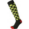Detské lyžiarske ponožky Mico, MEDIUM WARM CONTROL K čierna,žltá,červená M