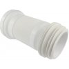 Klum WC napojenie ø 110 mm, flexi bez drôtu, vstavaná dĺžka 230 - 560 mm PR7097B