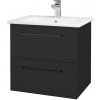 Dreja Umývadlová skrinka GIO SZZ2 60 - N03 Graphite / Úchytka T06 / N03 Graphite
