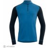 Devold Duo Active Merino 205 Zip Neck tričko, blue/ink XL