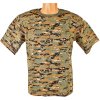 Tričko maskáčové DIGITAL khaki (pánske maskáčové tričko)