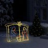 Vánoční dekorace betlém 240 LED 116 x 41 x 87 cm Warm white 289981