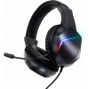 Vergionic 7303 Herné slúchadlá s mikrofónom 5.1 LED RGB čierne
