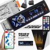 Autorádio Bluetooth 1-DIN USB AUX MP3 LCD Mikrofón Diaľkové Ovládanie Sada