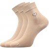 Lonka Filiona Dámske ponožky s voľným lemom - 3 páry BM000001877200100299 béžová 35-38 (23-25)