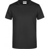 James & Nicholson Tričko JN 797, krátký rukáv, pánské COT02079700205-black 2XL Černá