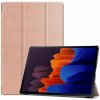 ESR Puzdro na tablet Galaxy Tab S7 Plus T970/T975 12,4 TABCASE-SAM-S7P-RG růžovo zlaté