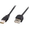 PremiumCord kupaa5bk USB 2.0, prodlužovací, A-A, 5m, černý