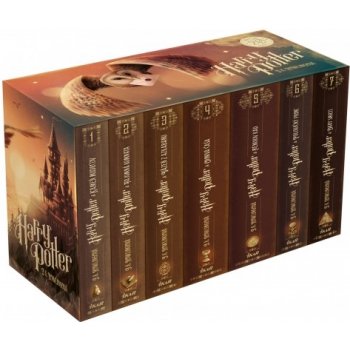 fantasy kniha Harry Potter box 1-7: 20. výročie vydania - Joanne K. Rowlingová