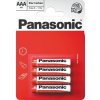 PANASONIC Zinkouhlíkové baterie Red Zinc R03RZ/4BP EU AAA 1,5V (Blistr 4ks)