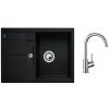 Set drezu a batérie Blanco Metra 45 S 78x50 cm antracit + MIDA SETB2