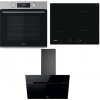 Whirlpool rúra OMK58CU1SX + indukčná varná doska WSQ7360NE + komínový odsávač pár WHVP62FLTSK SETWH22