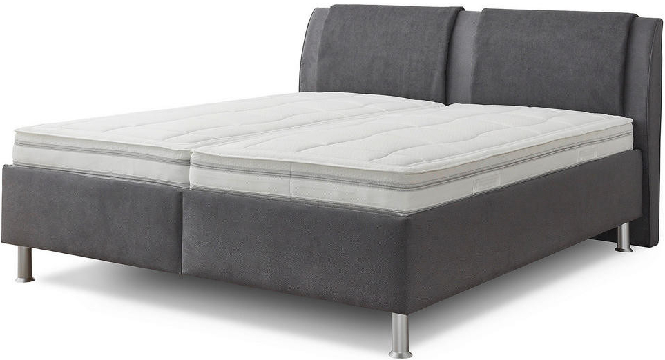 Beldomo Sleep 002873009901 Boxspring textil kompozitné drevo sivá