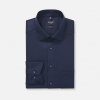Tmavomodrá pánska košeľa OLYMP Luxor, Non-iron, Modern fit Veľkosť: 40 (M) OLYMP