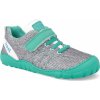 Koel barefoot tenisky Maxim Mesh Lime vegan šedé