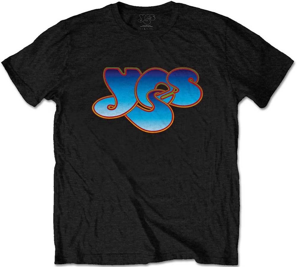 Yes tričko Classic Blue Logo čierne