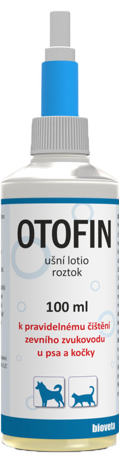 Bioveta Otofin Ušní Lotio roztok 100 ml