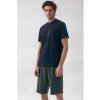 Dreamer pánské pyžamo krátké tm.modré