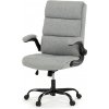 Autronic KA-K3104 GREY Kancelárske kreslo, hojdací mechanizmus, sivá látka, KA-K3104 GREY