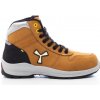 PAYPER GET FORCE MID S3-NBK 001445-0414 / Pánska bezpečnostná kožená obuv S3 - aspen yellow 39