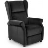 Halmar Rozkladacie kreslo Agustin 2, čierna