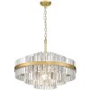 | Zuma Line P0567-12A-2GAC - Luster na reťazi CONSTANTINOPLE 12xG9/28W/230V zlatá | P0567-12A-2GAC
