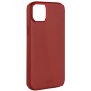Kryt na mobil FIXED MagLeather s podporou MagSafe pre Apple iPhone 15 červený (FIXLM-1200-RD)