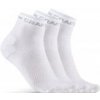 CRAFT CORE Dry Mid 3-pack bílá 1910637-900000 46 - 48 ponožky