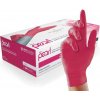 UNIGLOVES Nitrilové rukavice červené - Red Pearl, 100 ks Veľkosť: L (9)