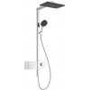 Hansgrohe Raindance Alive Q - Sprchový set s termostatom, 21x34 cm, 3 prúdy, EcoSmart, chróm 24581000