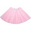 Dievčenská tylová sukňa - viac farieb Farba: Svetloružová