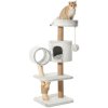 Nobby škrabadlo pre mačky Runa 129 cm bílo-šedé
