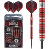 Šípky Winmau steel Diablo 23g, 90% wolfram (profesionálny set, Vecta násadky, Prism Alpha letky)