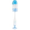 BabyOno Take Care Brush for Bottles and Teats kefa na čistenie 2 v 1 Blue 1 ks