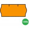 Etikety - 26 x 12 mm, 36 ks, signálna oranžová