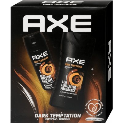 Axe Dark Temptation deospray 150 ml + sprchový gél 250 ml darčeková sada
