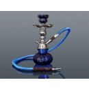 SHISHA 1 s kufríkom modrá 25 cm