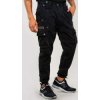 ALPHA INDUSTRIES Dlhé nohavice Rugg - čierne (188204/03)