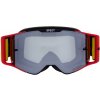 brýle TORP, RedBull Spect (černé/červené matné, plexi stříbrné zrcadlové)