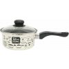 Metalac Rendlík Kónický smaltovaný rendlík s bakelitovou ručkou a poklicí Retro Kitchen 16 cm 1,5 l D4-16-37
