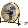 Master Klimatechnik DF-20P podlahový ventilátor 98 W, 110 W, 125 W (Ø x v) 700 mm x 685 mm žltá, čierna; DF-20P